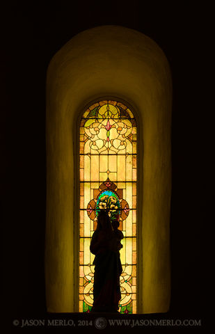 2014082808, Silhouette of the Virgin Mary