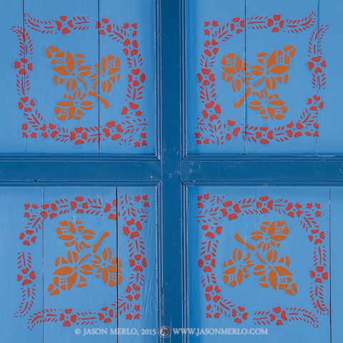 2015080807, Painted ceiling detail