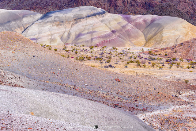 The badlands of Big Bend National Park in West Texas.