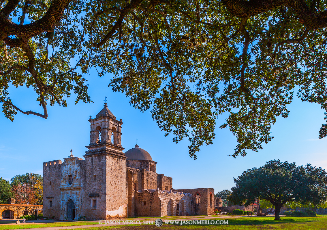 Mission San José in San Antonio, Texas.
