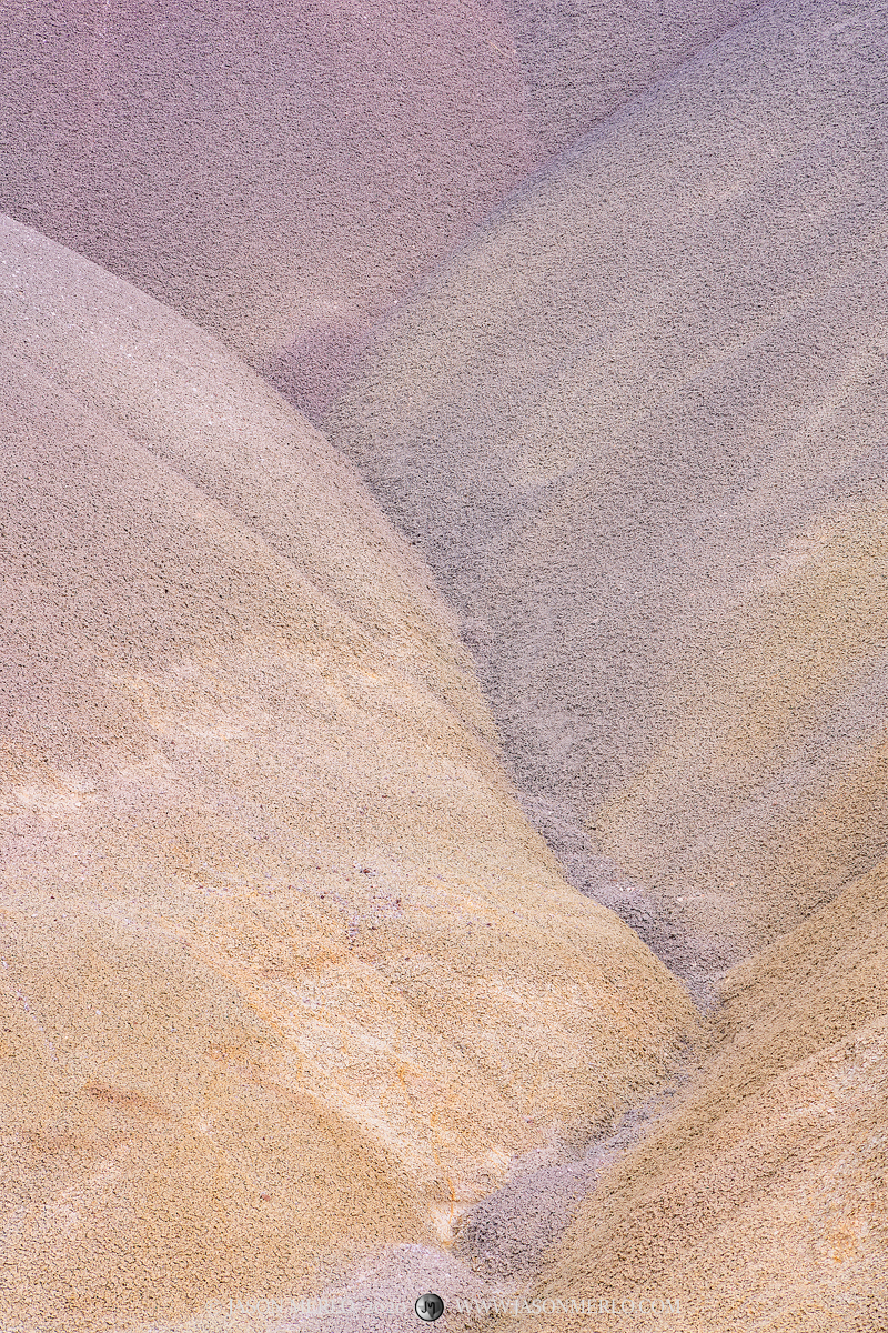 Drainage lines in the badlands of Big Bend National Park in West Texas.